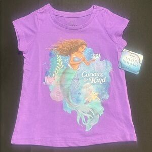 Disney Purple Little Mermaid Tee